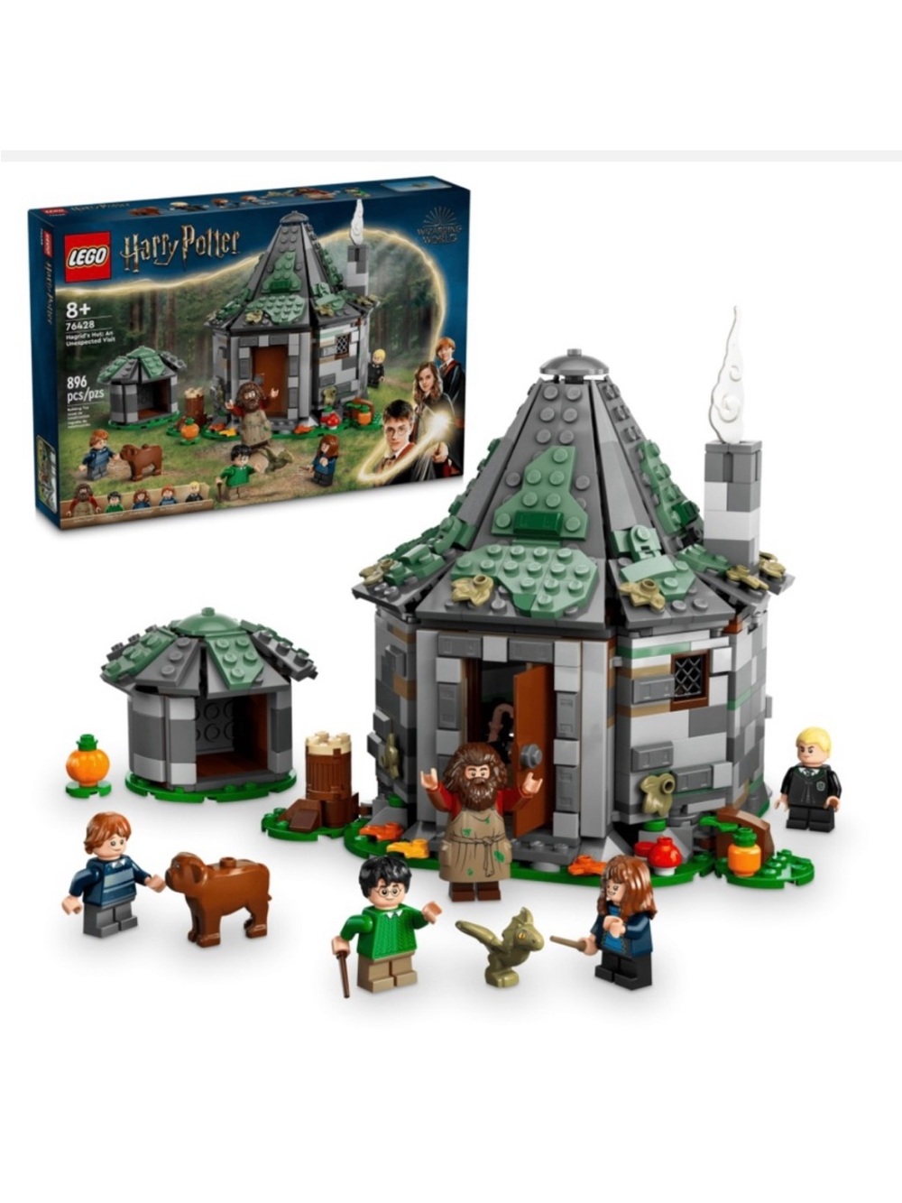 NEW Lego Harry Potter Hagrid’s Hut, An Unexpected Visit Set #76248 (retired)